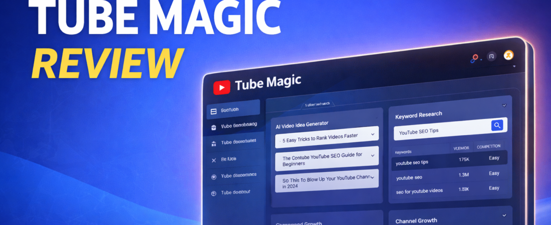 Tube Magic Review (2026): AI Tool for Growing YouTube Channels – Worth It?